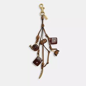 Coach Cluster Dice Bag Charm